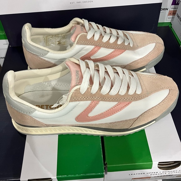 NIB Tretorn Rawlins 2 Womens Sneakers - Blush - Picture 2 of 6